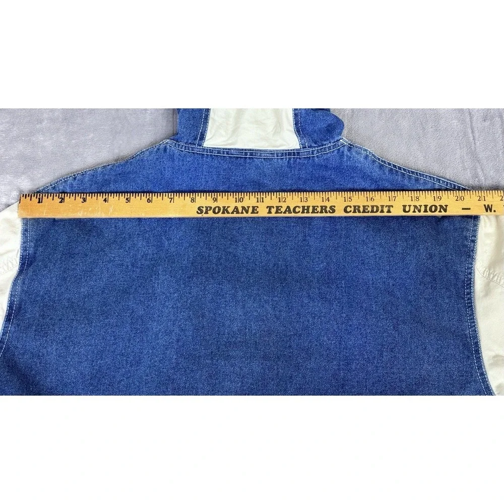 Stefano International Vintage‎ 1980s Denim Hooded Barn Jacket Medium
